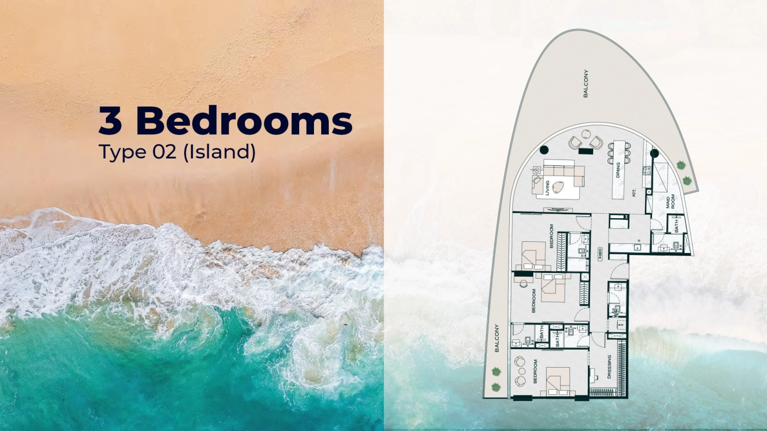 3 BR - Type A